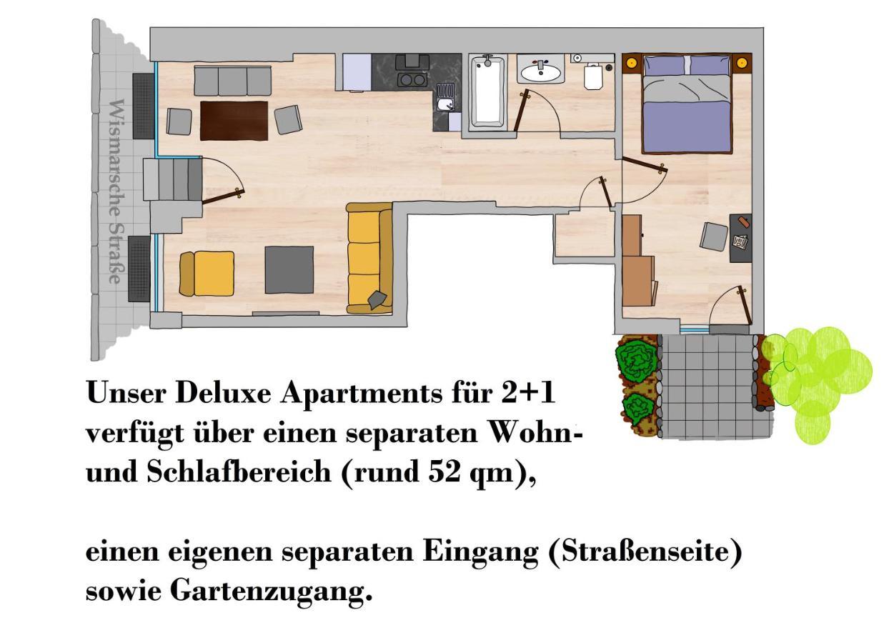 Apartments Zur Alten Konditorei 슈베린 외부 사진