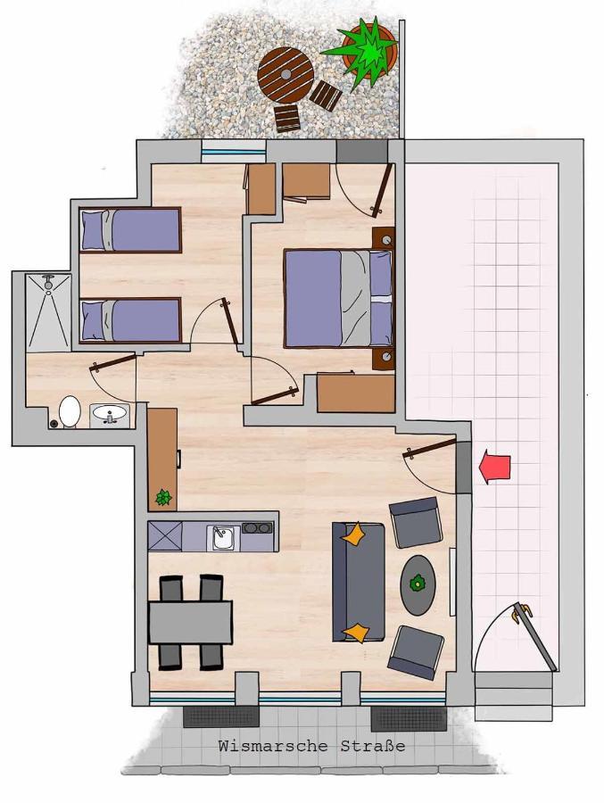 Apartments Zur Alten Konditorei 슈베린 외부 사진